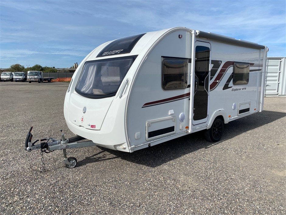2015 Swift Explorer 4FB Caravan (WOVR-INSPECTED)