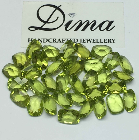 Thirty Five Loose Peridot, 48.70ct in Total