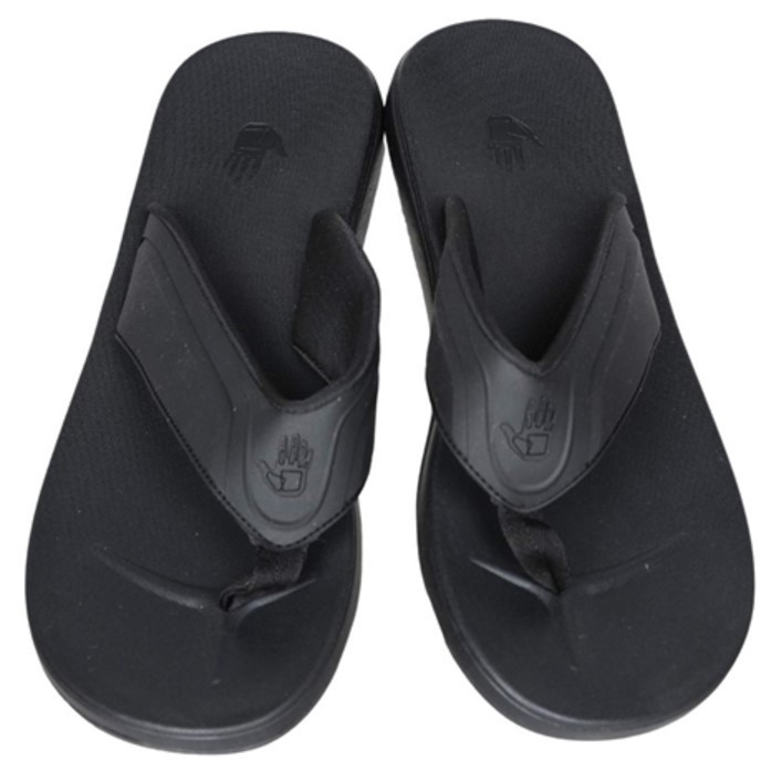 BODY GLOVE Men's Comfort Flip Flops, Size US 13, Black.
