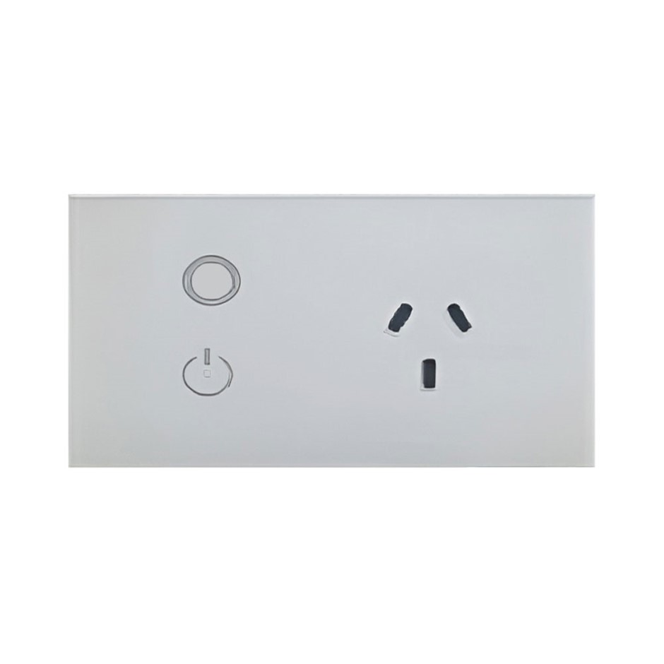 Single Power Point with Switch Model CAMG-AUWS01-SPPWS