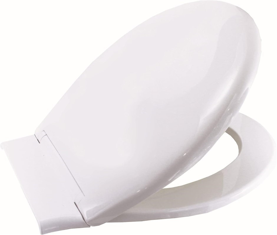 FIX-A-LOO Essential Toilet Seat, White.