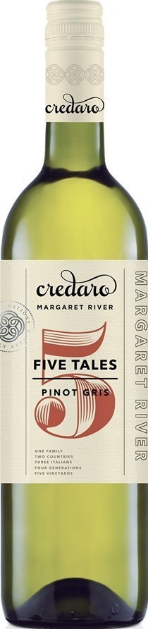Credaro Five Tales Pinot Gris 2024 (12x 