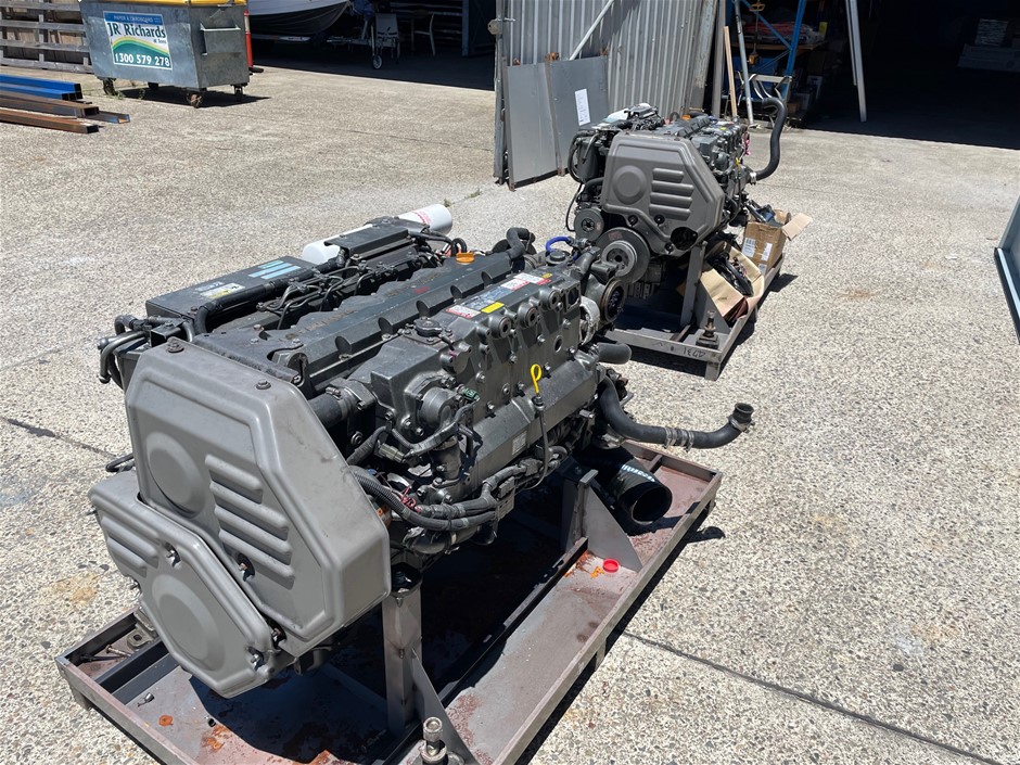 X2 Yanmar 6LY3-ETP Inboard Engines Auction (0001-10082217