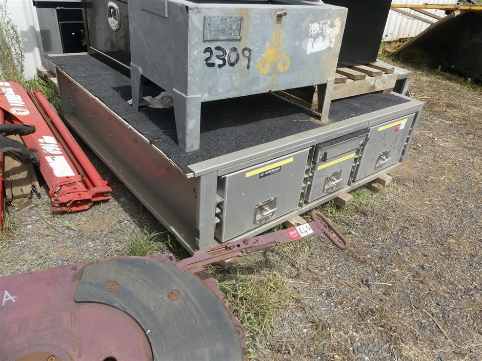 3 Drawer Ute Storage Unit Auction (0592-5058818) | Grays Australia