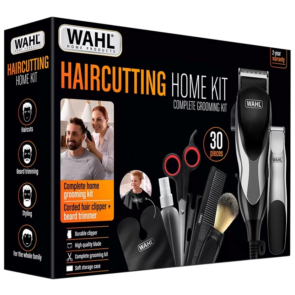 WAHL Haircutting Home Kit 30 Pieces 3026404. NB: Not in original outer box