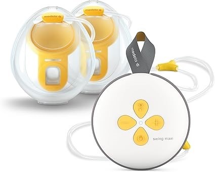 MEDELA Swing Maxi Hands-free Breast Pump, Easy, Intuitive, Ideal For On-The