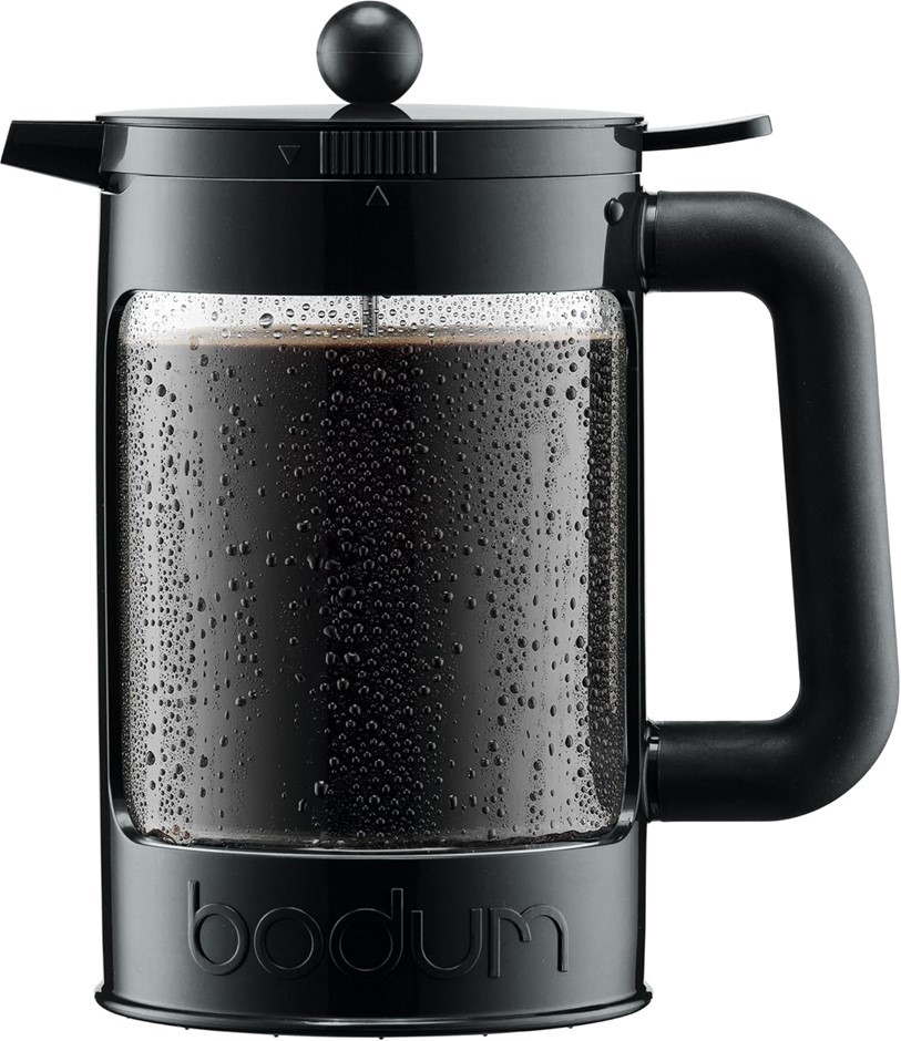 BODUM 51oz Cold Brew Coffee Maker, Black - Made in Portugal