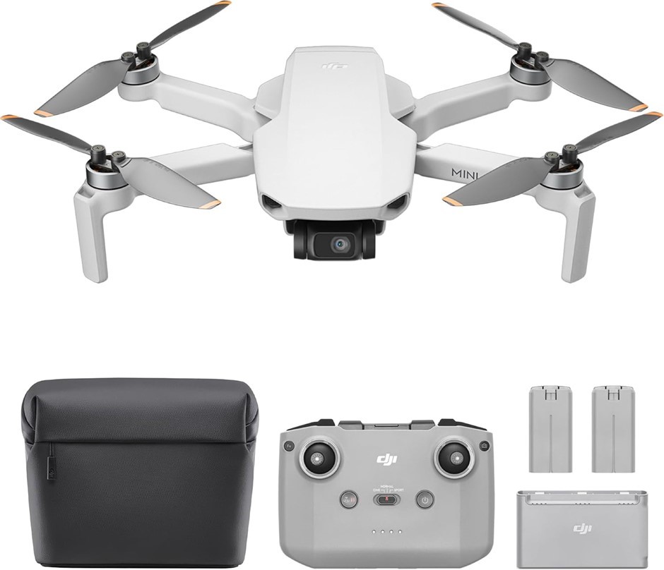 DJI Mini 4K Fly More Combo, Drone with 4K UHD Camera for Adults, Under 249
