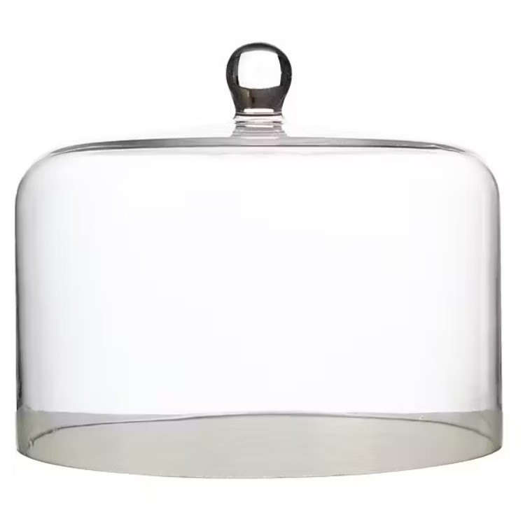 MAXWELL & WILLIAMS Diamante Straight Sided Cake Dome, 26x20cm, Gift Boxed.