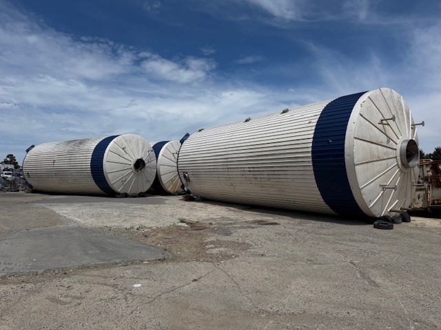 200,000lt Triple Jacketed Holding Tanks - VIC