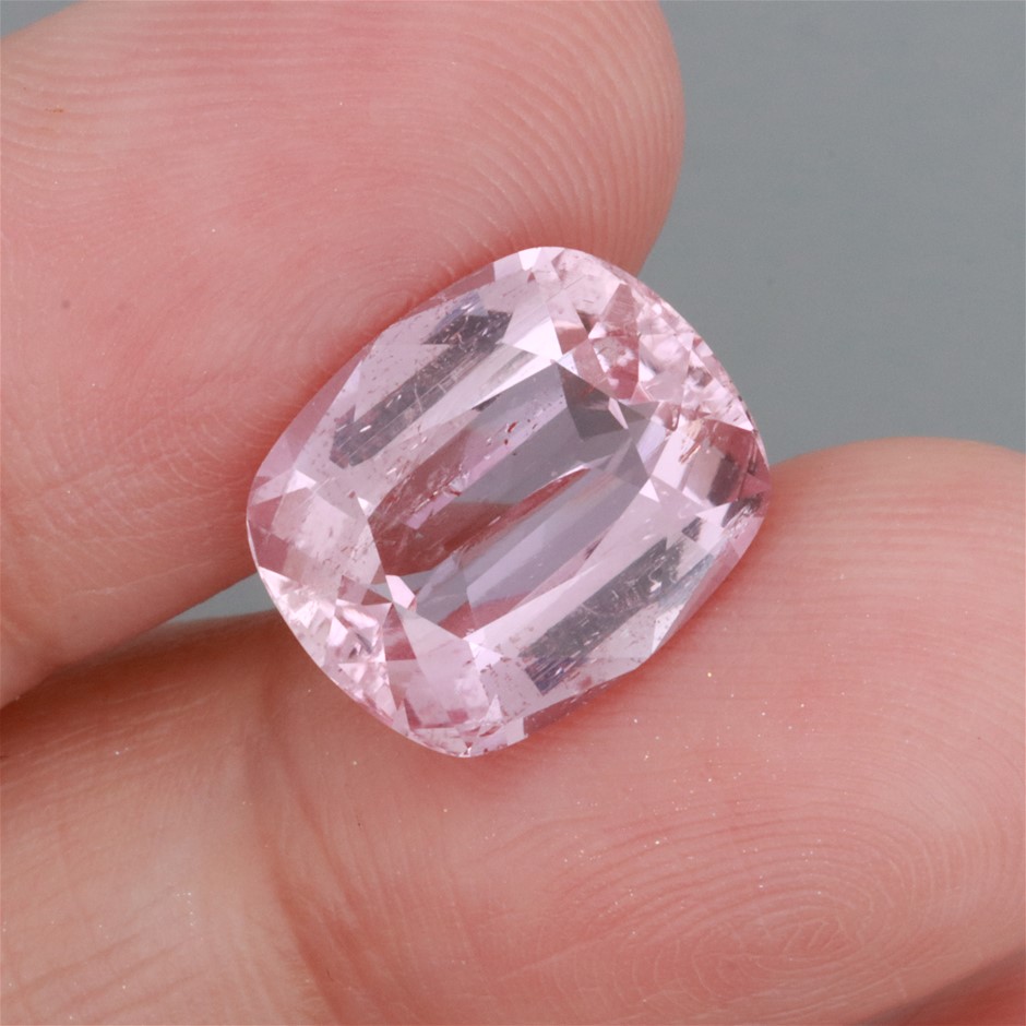 6.86 Carats AIG Certified Natural Imperial Pink Topaz