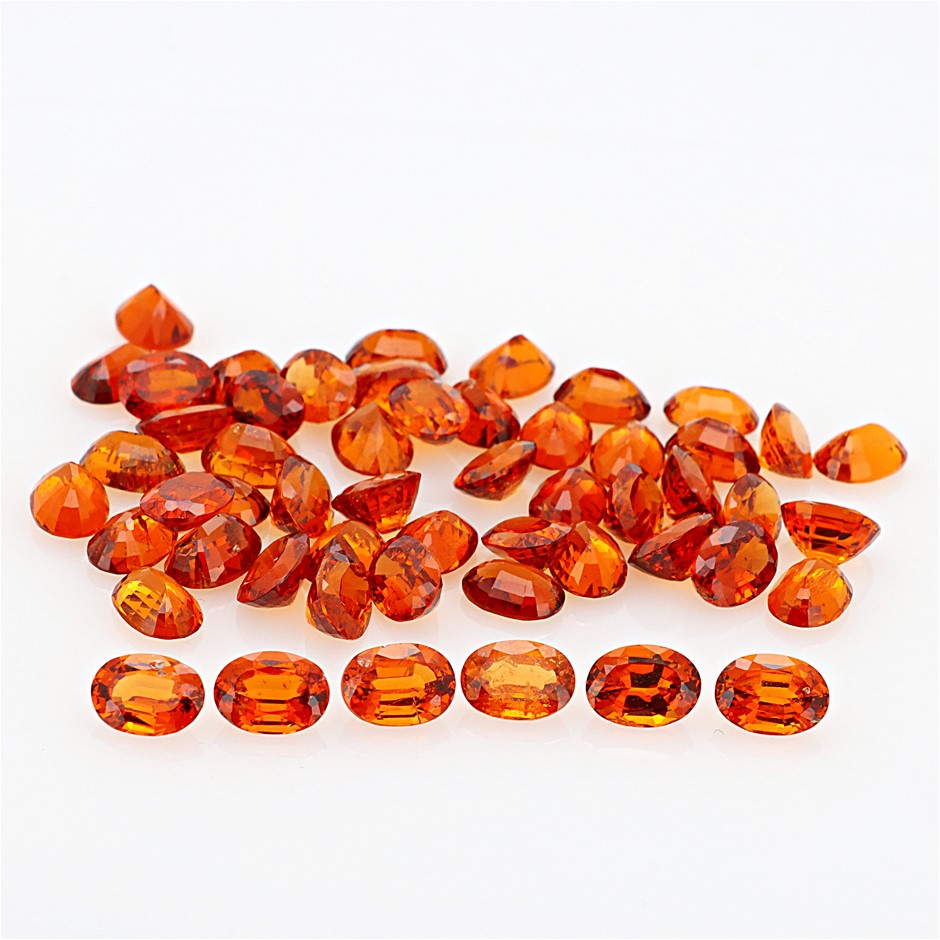 50.63 Carats Natural Orange Hesonite Garnet