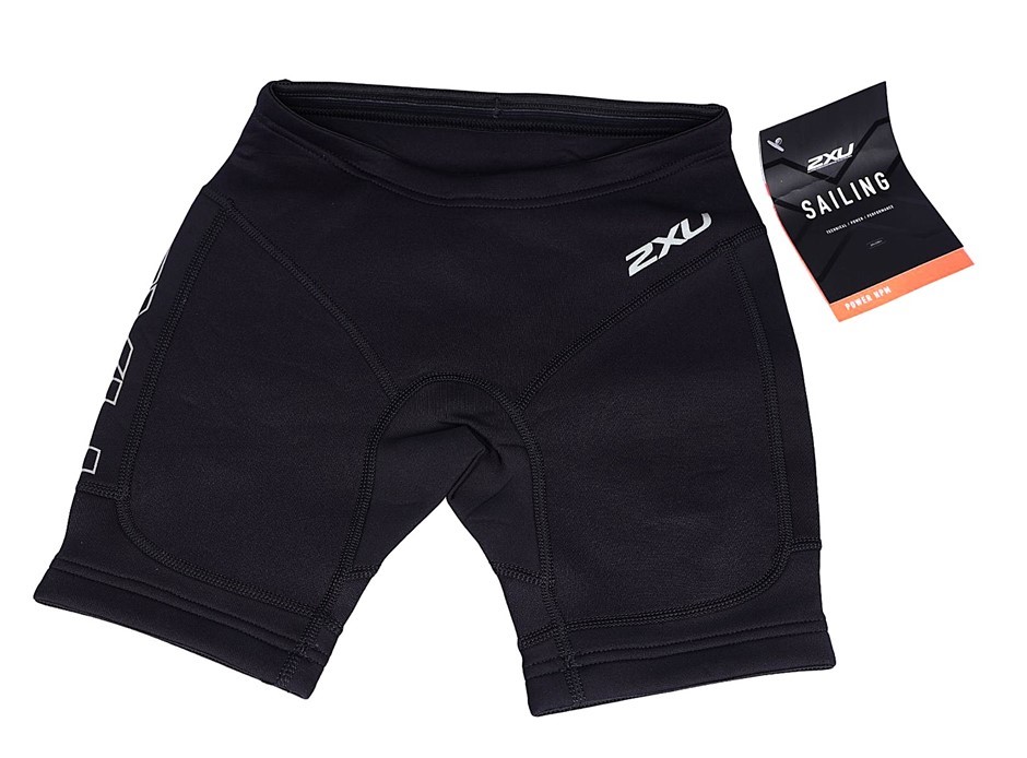 2XU Youth Girls High Performance Power Short, Size S, Black/Reflective. Bu