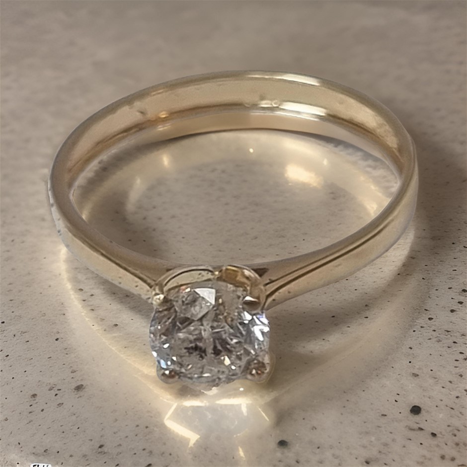 Engagement Ring featuring a Diamond over 1 carat
