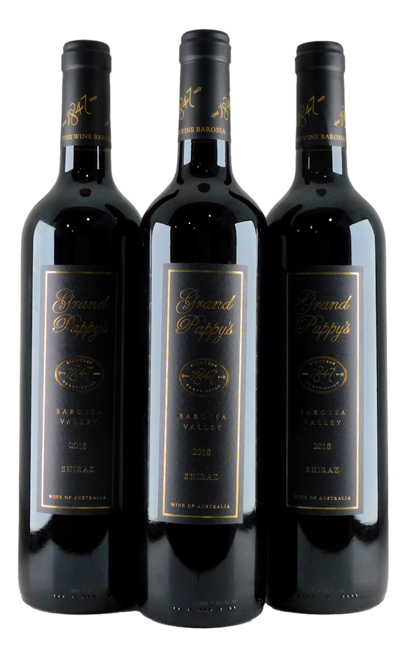 Grand Pappy's 1847 Shiraz 2018 (3x 750mL) Auction (0099-10733425 ...
