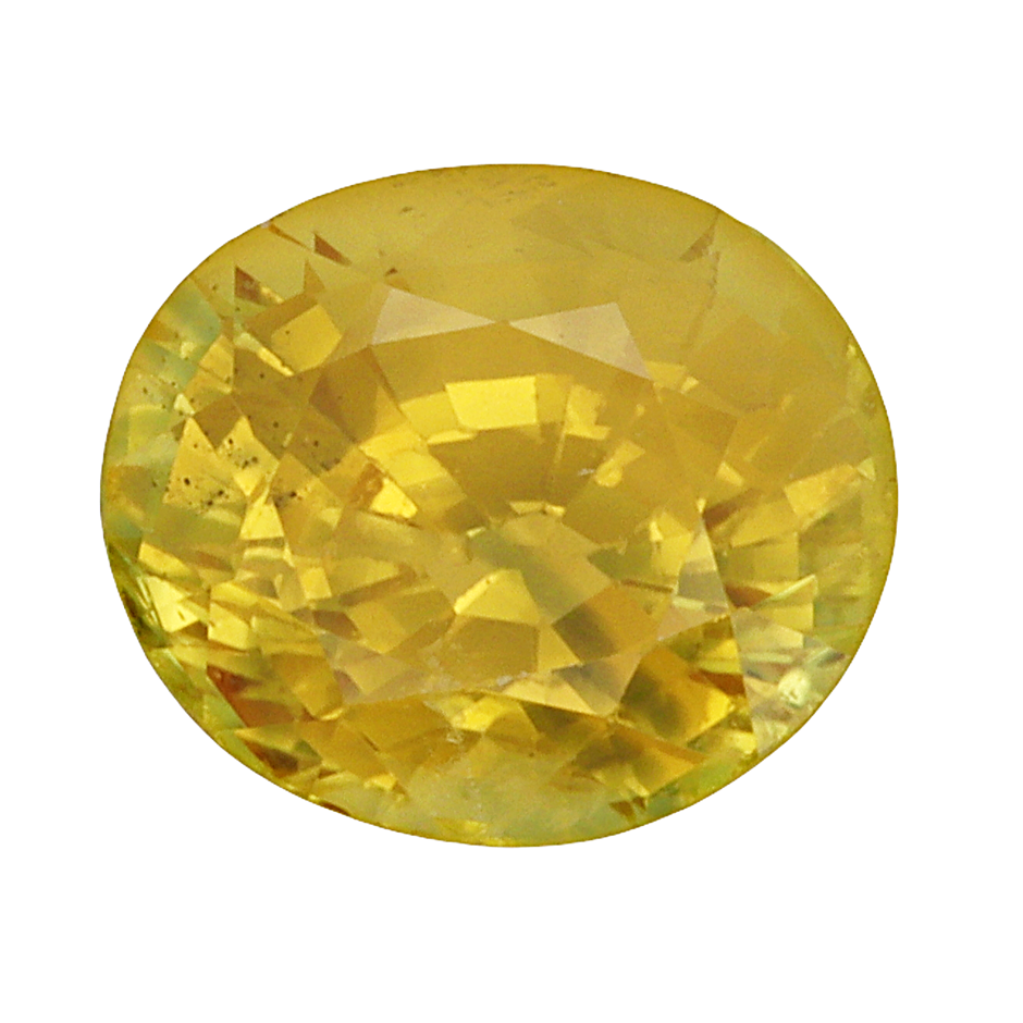1.26 Carats Yellow Sapphire