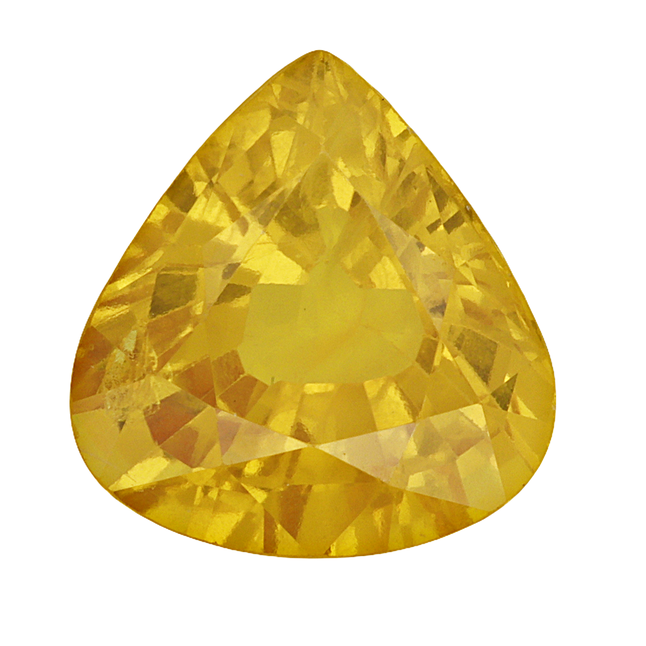 2.95 Carats Yellow Sapphire
