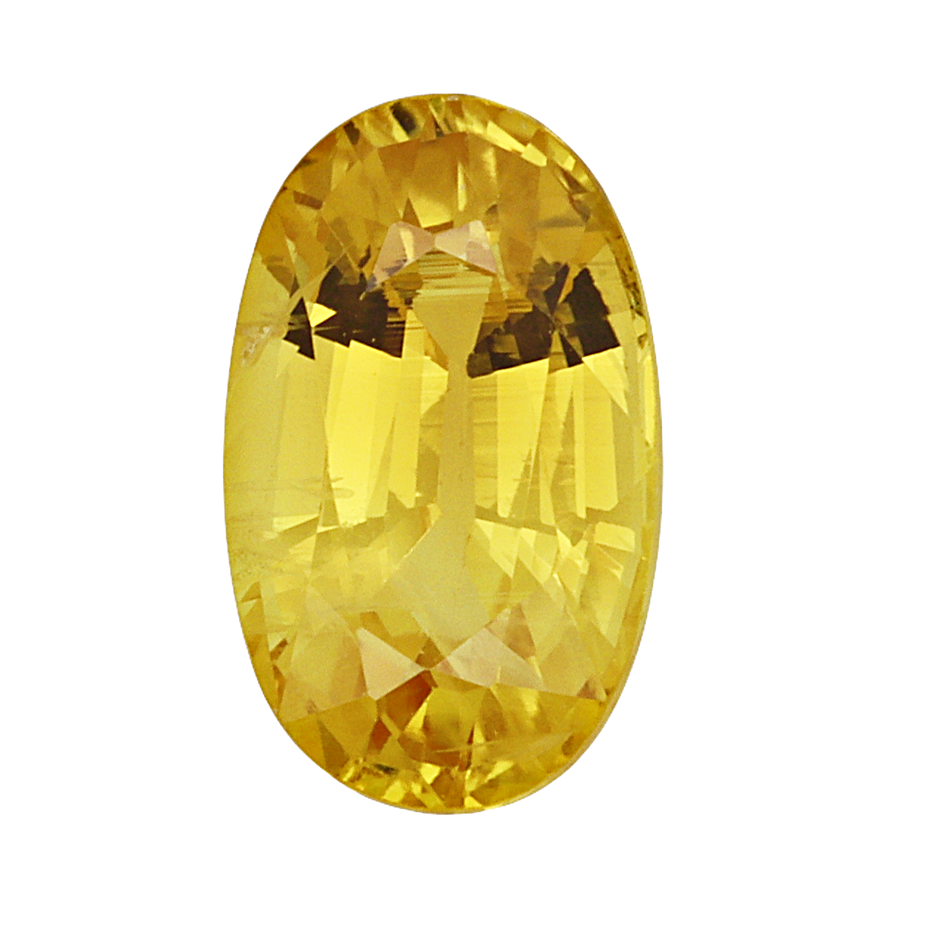 1.33 Carats Yellow Sapphire