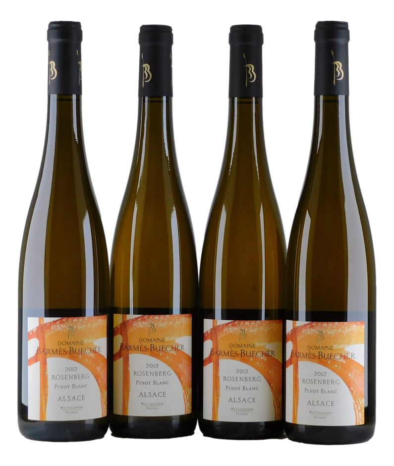 Domaine Barmes Buecher Rosenberg Pinot Blanc 2012 (4x 750mL) Alsace 5* Prov