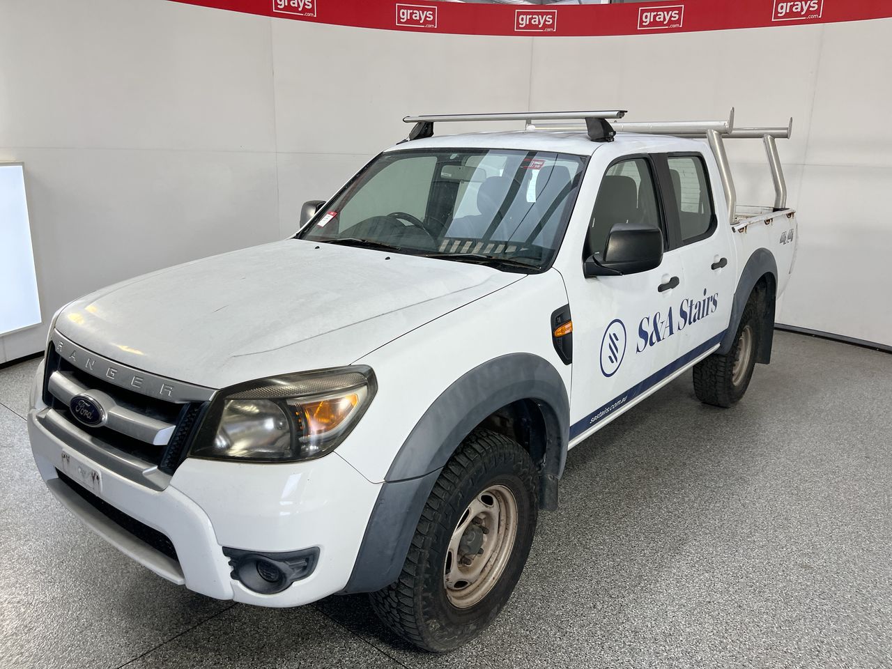 2010 Ford Ranger XL (4x4) PK Turbo Diesel Automatic Dual Cab Auction ...