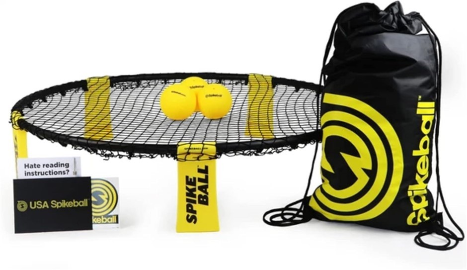 SPIKEBALL Standard 3 Ball Kit - Game for The Backyard, Beach, Park, Indoors