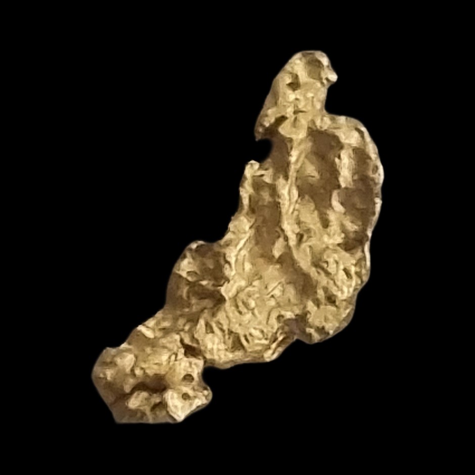 Australian  Natural Gold Nuggets From Western Australia 0.086g