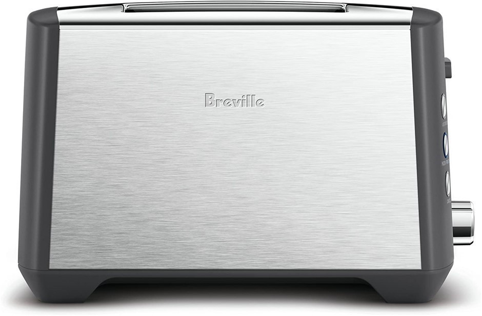 BREVILLE 'A Bit More 2-Slice Toaster, Lift & Look, Brushed Stainless Steel,
