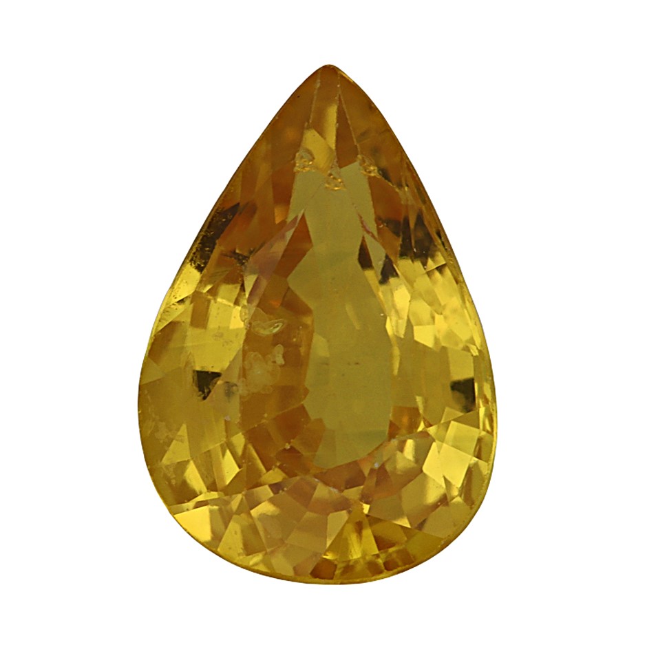 1.09 Carats Yellow Sapphire