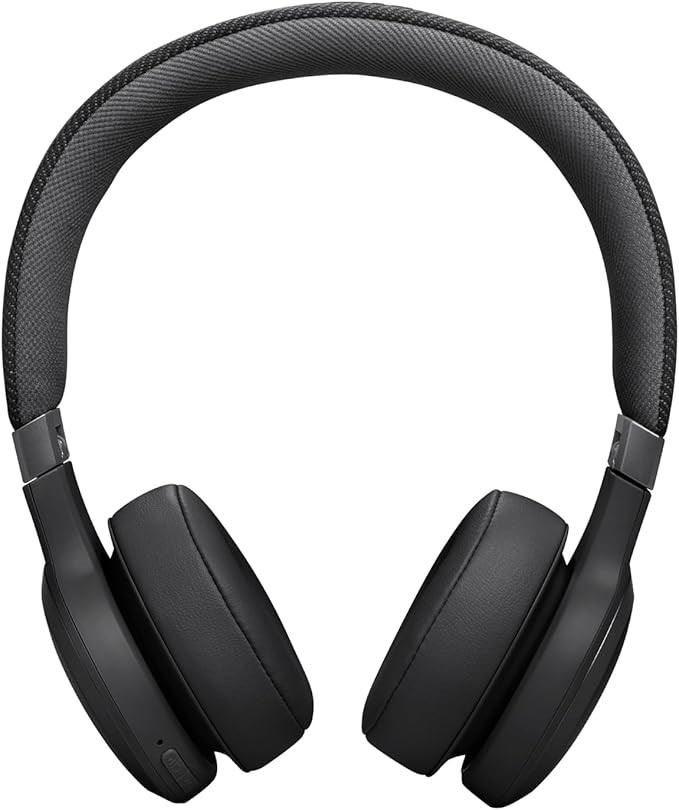 JBL Live 670 Bluetooth Adaptive Noise Cancelling On-Ear Headphones, Black.