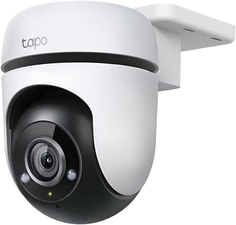 TP-Link Tapo Outdoor Pan/Tilt Security WiFi Camera, 360° Visual Coverage, M