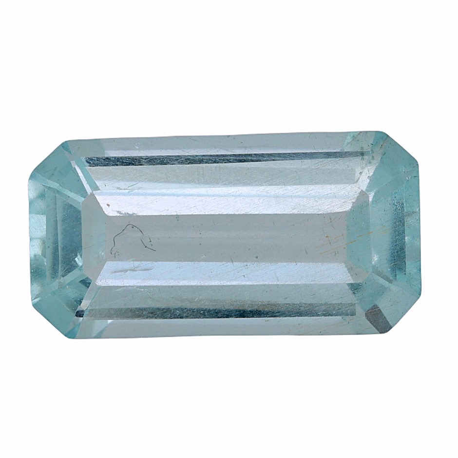 3.18 Carats Light Blue Aquamarine