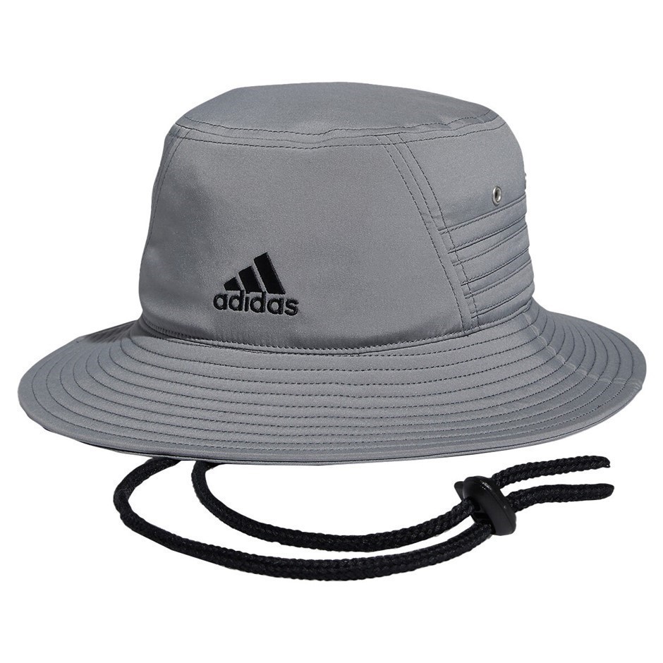 ADIDAS AeroReady Bucket Hat, UPF 50, Grey. Buyers Note - Discount Freight
