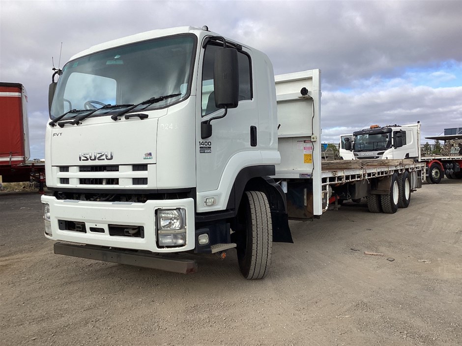 2013 ISUZU FVY 6 x 4 Tray Body Truck Auction (0012-3032289) | Grays ...