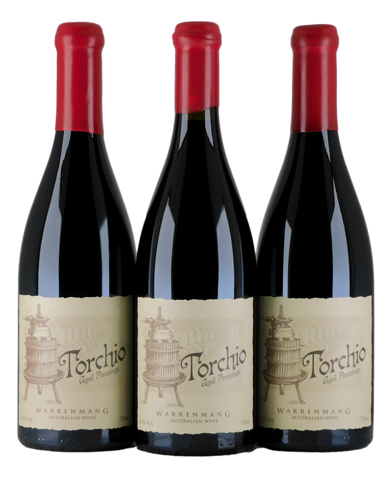 Warrenmang Torchio Aged Pressings NV (3x 750mL). VIC. 5* Prov.