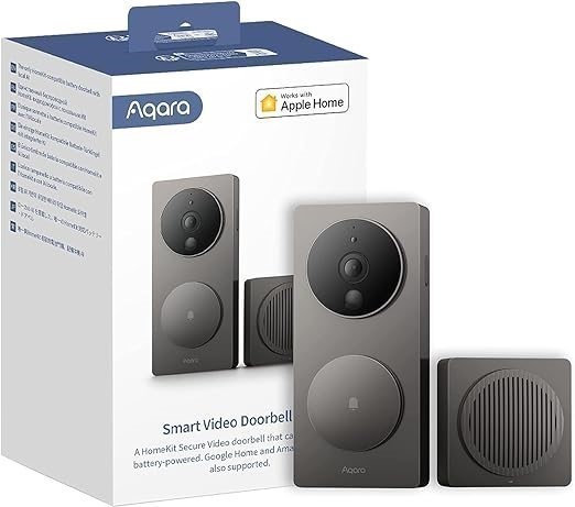 AQARA Smart Video Doorbell G4. Buyers Note - Discount Freight Rates Apply
