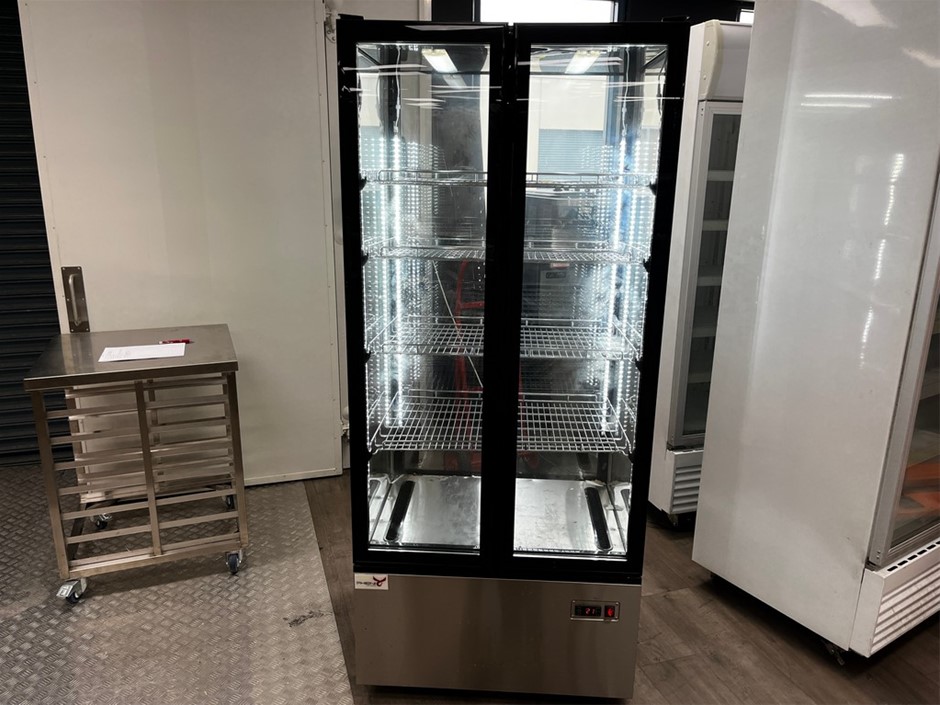 Phenix Double Door Commercial Display Refrigerator Auction (0015 ...