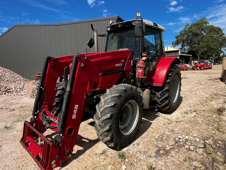 Massey Ferguson 5455 Tractor Auction (0004-5059257) | Grays Australia