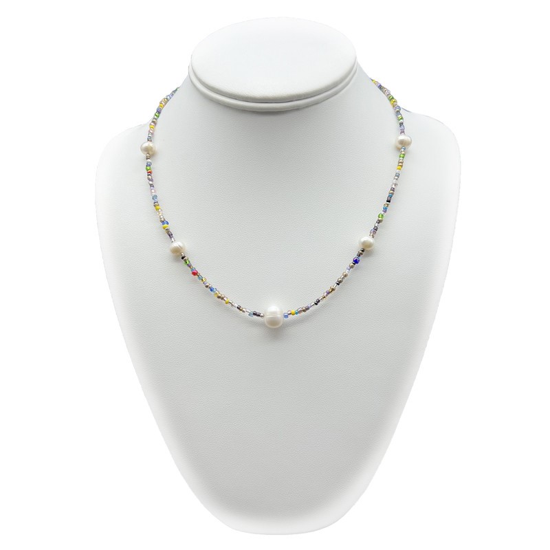 M&N Emporium - Luxurious Pearl & Gemstone Necklace Sale