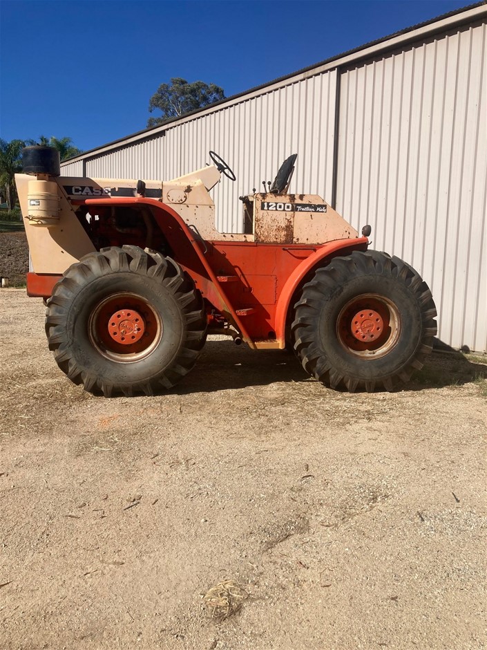1968 Case 1200 Traction King Tractor Auction (0033-3032466) | Grays ...