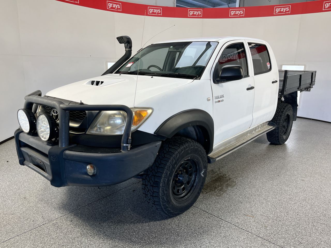 2008 Toyota Hilux SR (4x4) KUN26R Turbo Diesel Manual Dual Cab