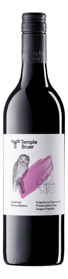 Temple Bruer Cabernet Shiraz Mataro 2022 (12x 750mL) SA