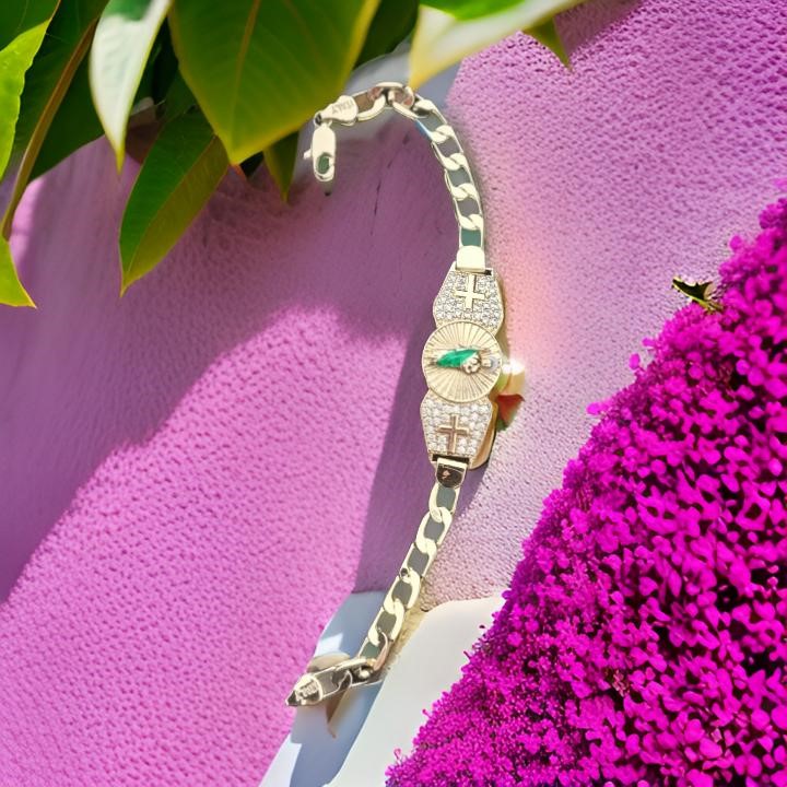 18K Yellow Gold-Filled (Stamped 750 &Italy) Bracelet