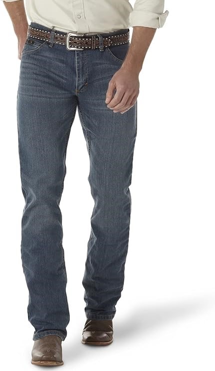 WRANGLER Men's 20X Competition Slim Jeans, Size 31x32, Barrel, 1002MACBA.