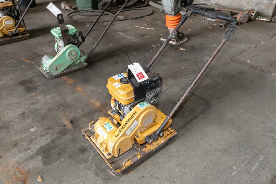 2017 Crommelins CC90R Petrol Vibrating Plate Compactor Auction (0293 ...