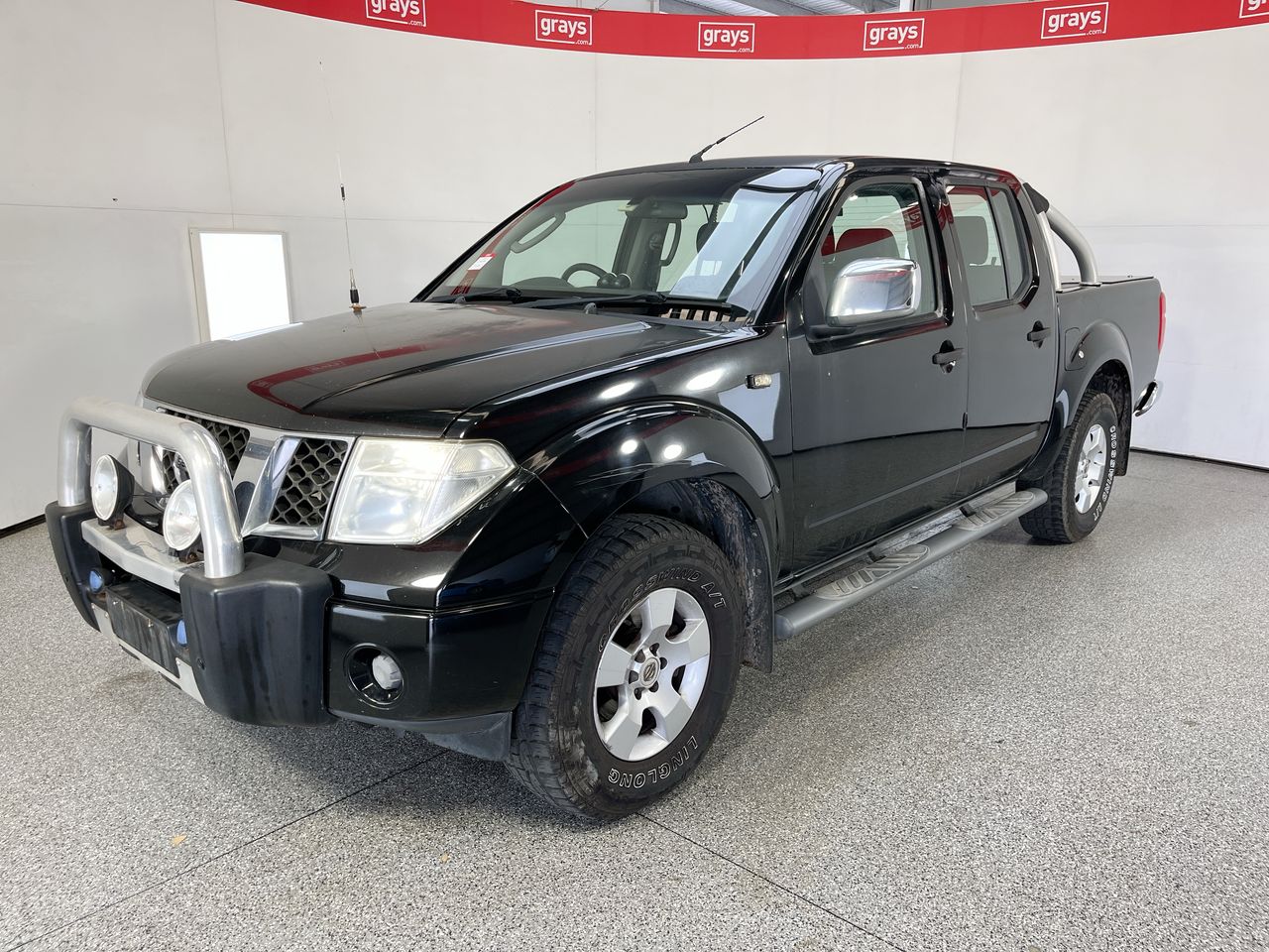 2007 Nissan Navara ST-X (4x4) D40 Turbo Diesel Manual Dual Cab