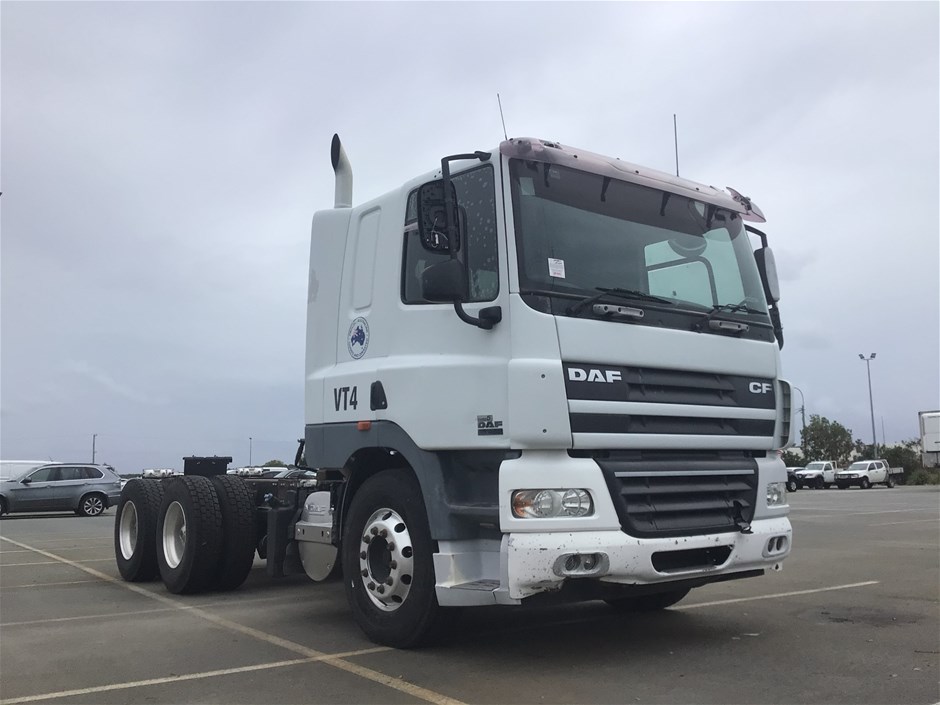 2010 DAF CF7585 6 x 4 Auto Cab Chassis Truck (Ex. Corp)