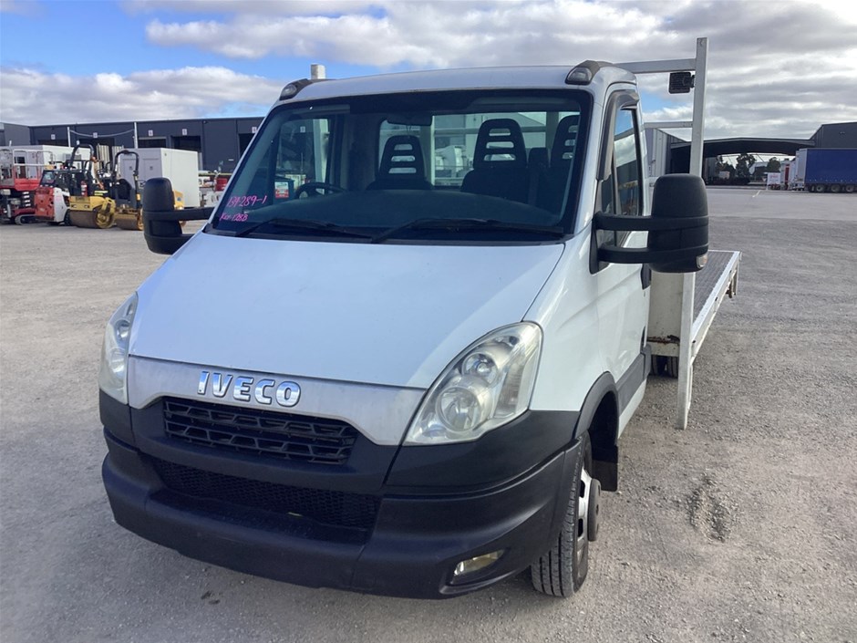 No Reserve 2012 Iveco Daily  4 x 2 Tray Body Truck
