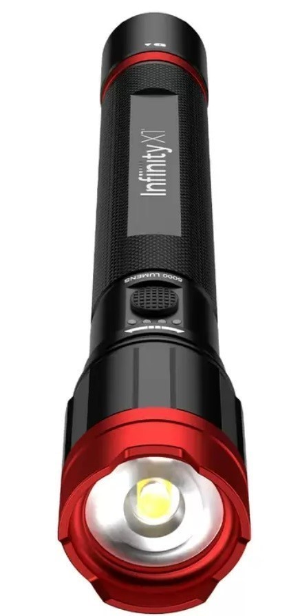 INFINITY X1 Focusing Flashlight 5000 Lumen Dual Power. NB: Not in original