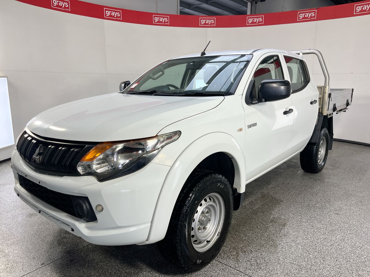 2018 Mitsubishi Triton GLX (4x4) MQ T/D Auto Crew C/Chassis