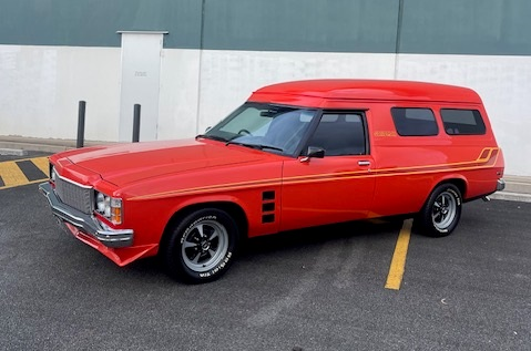 1975 Holden HJ Sandman XX7 Panelvan Manual